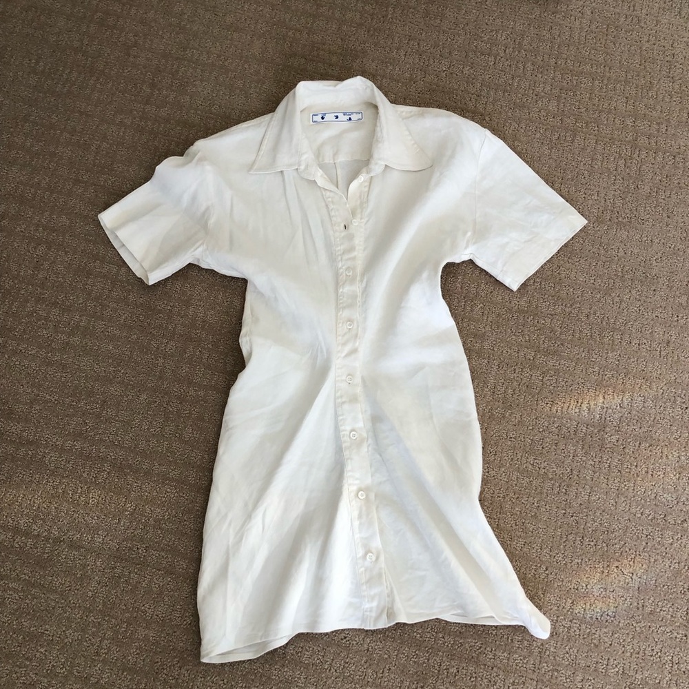 Off-white dress sz 40